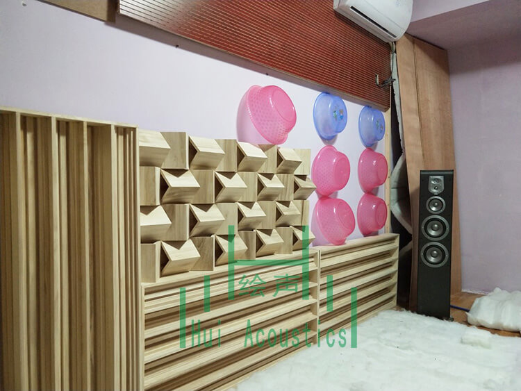 3d Diffuser Acoustic Diffuser Wall Panel 3d Sound Wooden